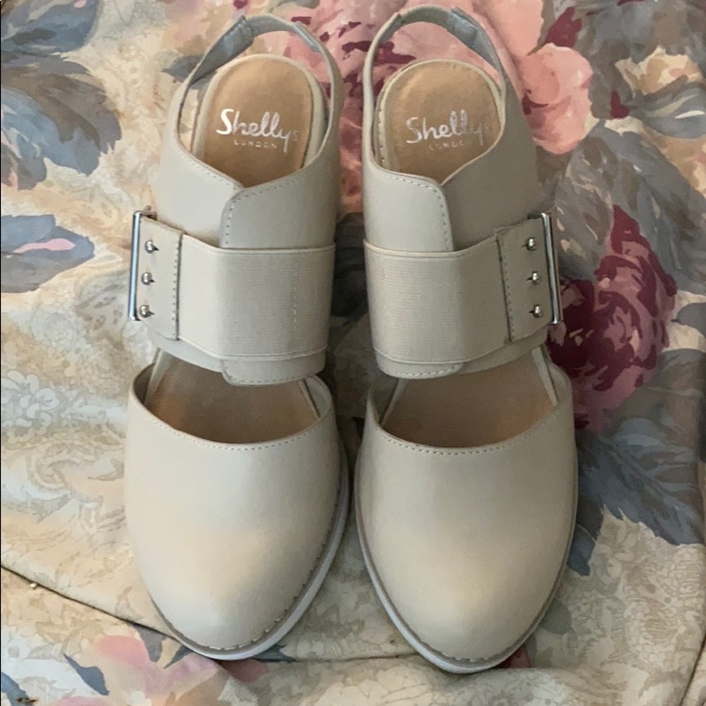 SHELLY LONDON wedge sandals
